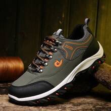 Men's Outdoor Hiking Shoes And Men's Casual Walking Shoes - 綠色 - 查看 14