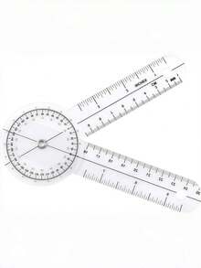 1 Set, 360° Protractor - 6/8/12 Inch Protractor And Angle Gauge - Multicolor - View 10