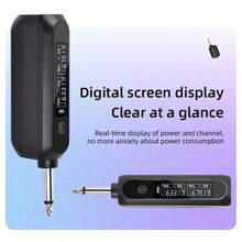 G-MARK 2 小时电池续航时间，RGB 渐变动态灯光无线麦克风，配备抗干扰双麦克风，适用于卡拉 OK、直播、唱歌，轻巧塑料套装 - 玫瑰金 - 查看 7