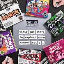 HAWTThe Essential Kit Of Word Magnets - Everything Needed For Fun Fridge Poetry - 797 Magnetic Words Compatible With Most Other Kits - Experience The Fun Of Creative Word Play And Self Expression - White - View 6