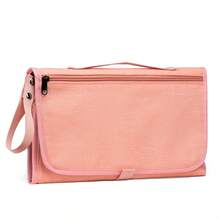 1 件便携式防水尿布更换垫，小号 23*12 英寸，适合 0-12 个月婴儿，可折叠旅行尿布更换垫，有多种颜色可选，适合男孩和女孩 - 彩色 - 查看 15