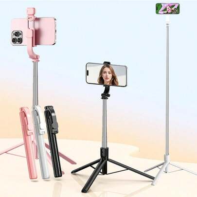 Gậy selfie 67 inch với chân đế ba chân chắc chắn, chân đế điện thoại di động đa chức năng có thể kéo dài với điều khiển từ xa và đèn chiếu sáng, tương thích với iPhone 14 Pro Max/13/12/11 và điện thoại thông minh Android, lý tưởng cho du lịch, quay vlog, quay video và chụp ảnh. Tương thích tích hợp với điện thoại iOS và Android, phù hợp cho kỳ nghỉ hè, du lịch, chiếu sáng, hoạt động ngoài trời, phát trực tiếp và các trường hợp khác.