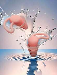 Tapones de oído reutilizables de silicona, tapones de oído impermeables y a prueba de ruido para nadar, dormir, roncar, estudiar, conciertos, viajes al aire libre, trabajo industrial, regalo cómodo para hombres y mujeres - Multicolor - Ver 2