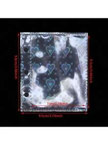 3英寸活页夹，Kpop偶像写真集，PVC照片卡收藏册 - 彩色 - 查看 9