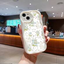 Funda de teléfono suave con estampado de ondas crema para X a la serie 16, funda de teléfono a prueba de golpes, regalo lindo para chicas, funda de teléfono con ondas cremosas, funda de teléfono estética, fundas de teléfono estéticas, funda de teléfono a prueba de golpes, funda de teléfono, funda de linda, fundas de teléfono modernas, funda de teléfono, funda de teléfono para chicas, funda de teléfono estrella, funda de teléfono todo incluido, funda de teléfono de color oscuro linda, carcasa de teléfono, funda de teléfono floral estética, cubierta de teléfono, funda de teléfono estética, funda de teléfono femenina, funda de teléfono ondulada, funda de teléfono divertida - Blanco - Ver 2