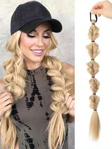 20英寸马尾假发 女款泡泡辫扭辫扎辫子脏辫马尾灯笼辫 - 彩色 - 查看 13