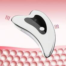 Electric Gua Sha Facial Tool, Reduces Puffiness, Anti-Wrinkle, Anti-Aging, Vibrating Gua Sha Massager With Heating Function