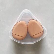 4件套迷你指套粉扑套装，带三角盒 - 多色小号化妆海绵，带三角盒，迷你拇指粉扑，带包装，指套粉扑套装，带包装，遮瑕膏涂抹器，气垫粉扑，化妆工具 - 彩色 - 查看 5