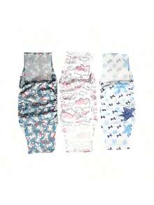 3 Stücke/Set wiederverwendbare Urinpads für männliche Hunde, hochabsorbierende Hundewindeln (3 Stücke), waschbare Bauchschutz geeignet für Harninkontinenz bei männlichen Hunden und Welpentraining