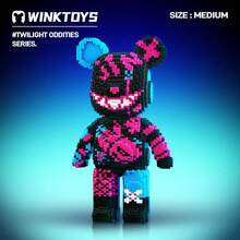 Bear Building Block,Winktoys Building Block, Bear Toys,Birthday,Festival,Building Sets,Educational Building Blocks,Decoration,Cool,Brick,Family Bonding,, - Jinx Bear - View 1