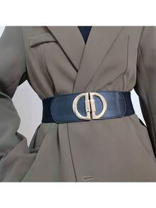 Rochie elegantă pentru femei, cu model de literă D, cu talie elastică, 1 buc.