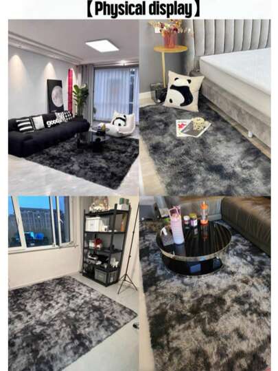 Nordic Printed Plush Tapijt Anti Slip Bottom, Water Absorbent Bathroom, Zachte Com Tafel Thick Sponge, Living Room, Bedroom, Balcony, Study Bathroom view 8