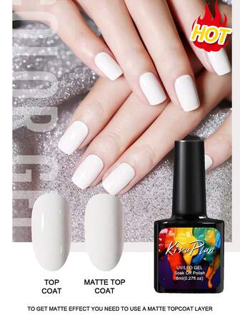 1pc Gel Nail Polish, Popular Series Nail Gel 30 Colors Vibrant All Seasons Gel Polish- UV/LED Soak Off Semi-Permanent Varnish For DIY Manicure Nail Salon Christmas Goth Trending Y2k Winter Klein Blue Pink Purple White Brown