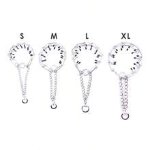 Efficient Anti-Choke Dog Collar, Comfortable Rubber Head, Adjustable Detachable Stainless Steel Pet Collar