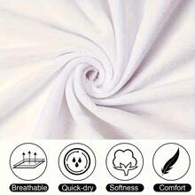 Wroclaw Lech Poznan Blue And White Shield Design Beach Towel, Absorbent Quick-Dry Swimming Towel, Thick Soft Cute Pool Bath Travel Picnic Camping Towel Seaside, Swimming Pool, Bathroom Accessories, Yoga Fitness, Multi-Purpose - White - View 6