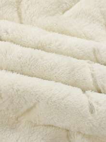 1pc Women's Thermal Lined Thick Warm Drawstring Waist Sports Pants, Casual Joggers For Winter