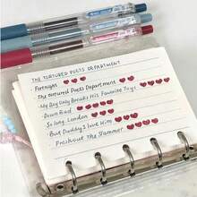 Bộ 6/8 bút trung tính Retro 8 màu, 6 màu The Color Of Morandi, bút ký, sổ tay viết vẽ văn phòng trường học, thích hợp cho văn phòng, họp hành, ghi chép học tập, thư pháp, đánh dấu nổi bật và trường học, đồ dùng học tập trở lại trường học - Màu sữa - 6 màu - Xem 7