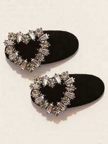 2pcs Elegant Princess Crystal Hairclips, Fashion Hair Accessories For Girls - Multicolor - View 4