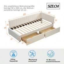 Futons - Beige - View 2