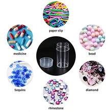 Diamond Painting Storage Containers 60 Slots Accessories And Tools Portable Diamond Painting Organizer Shockproof Diamond Art Storage Case Jewelry Beads Storage Box - X Lớn - 240 Hũ - Xem 7