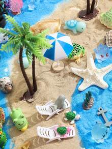 Miniature Landscape Decorative Accessories, Beach Seaview Aquarium Ornaments, DIY Home Creative Decorations, Scenery Decorative Crafts - Multicolor - View 11