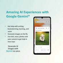 nubia 努比亚 Blade A36 智能手机，星云黑，无锁版，安卓 15 系统，（4GB RAM + 8GB Fusion 存储）+ 64GB ROM，5000mAh 电池，双卡双待 4G，支持 NFC，4G LTE，全球版 - 黑色 - 查看 8