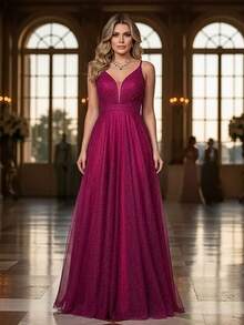 Grife Velasco Women Party Dresses - Rose Red - View 1