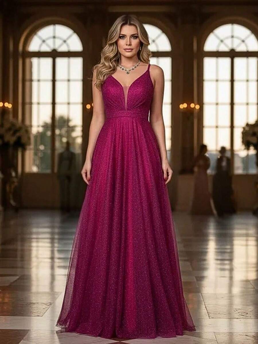 Grife Velasco Women Party Dresses - Rose Red - View 1