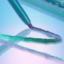 ColourPop Crème Gel Waterproof Chrome Eyeliner - 18HR Wear, Ultra-Pigmented Eyeliner Pencil With Matte &Amp; Metallic Finishes - Smudge-Proof, Vegan &Amp; Cruelty-Free - Power Trip (0.01 Oz) - ColorD - 查看 7