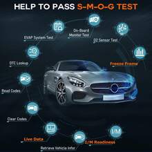 Foxwell NT809 双向扫描工具，全系统 OBD2 诊断扫描仪，具备 30 种重置功能，适用于所有车辆的汽车故障代码读取器，专业汽车诊断工具 - 有線 - 查看 7