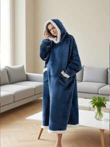 Bộ 3 món chăn mặc được cỡ lớn có tay áo - Kiểu dáng hiện đại, có thể giặt máy, áo nỉ có mũ trùm đầu unisex, chất liệu flannel ấm áp, rất cần thiết cho Giáng sinh, có thể dùng làm đồ ngủ, ấm áp và chắn gió, thiết kế flannel ấm áp, lý tưởng cho mùa thu, trang trí nhà cửa, tiệc tùng và quà tặng Giáng sinh. Trang trí Giáng sinh, Giáng sinh, Trang trí nhà cửa Giáng sinh, Trang trí nhà cửa Giáng sinh - Nhiều màu - Xem 23