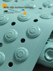 Premium Non-Slip Shower & Bathtub Mat - Thick Rubber Bath Mat With Drain Holes & Strong Suction Cups, Anti-Slip Bathroom Floor Mat For Wet & Dry Surfaces, Quick-Dry Design With Massage Texture - Ideal For Spa, Gym Locker Rooms & Luxury Bathrooms (Housewarming/Valentine's Day Gift) - Multicolor - View 10