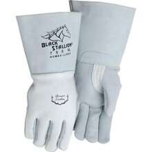 Revco Black Stallion 750 Premium Grain Elkskin Stick Welding Gloves M by RevcoWelding Gloves - Blanco - Ver 5