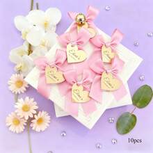 Personalized Acrylic Heart-Shaped Keepsakes, Wedding Favors, Wedding Souvenirs, Holiday Souvenirs, Party Souvenirs - Multicolor - View 17