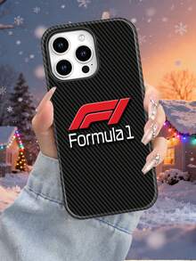 Logo Carbon Fiber Phone Case, Racing Style Protective Cover For IPhone, Lightweight Shockproof Shell All-Over Print Mixed-Color Phone Cases - Compatible With Phone 17 PRO MAX/17 AIR/15 Pro Max/16 PRO MAX, Galaxy S22/S23/S24/S23 Plus/S24 Ultra/S25/A15/A33/A23. Essential For Daily Commuting, Non-Yellowing. Perfect Gifts For Halloween, Virgin Mary's Day, Independence Day, Christmas, Valentine's Day, As Well As Birthdays Of Friends And Family - 混色1 - 查看 3