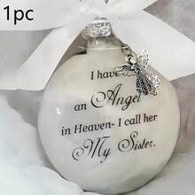 1pc/3pcs/6pcs Christmas Hanging Decoration Ball Pendants Angels, For Christmas Party Memorial Ornament XMas Tree Hanging Decorative Supplies - Multicolor - View 18