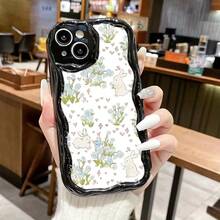 Funda de teléfono suave con estampado de ondas crema para X a la serie 16, funda de teléfono a prueba de golpes, regalo lindo para chicas, funda de teléfono con ondas cremosas, funda de teléfono estética, fundas de teléfono estéticas, funda de teléfono a prueba de golpes, funda de teléfono, funda de linda, fundas de teléfono modernas, funda de teléfono, funda de teléfono para chicas, funda de teléfono estrella, funda de teléfono todo incluido, funda de teléfono de color oscuro linda, carcasa de teléfono, funda de teléfono floral estética, cubierta de teléfono, funda de teléfono estética, funda de teléfono femenina, funda de teléfono ondulada, funda de teléfono divertida - Blanco - Ver 1