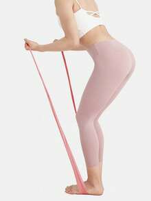 1条150厘米弹力筋膜带，瑜伽健身阻力筋膜带，运动拉伸训练绳，孕妇拉伸膜，健身器材，筋膜弹力拉伸带 - 彩色 - 查看 12