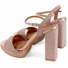 Vizzano Platform Sandal With Chunky Heel, Original, 6551-100 - Rosa - Visa 4