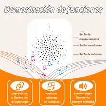 Timbre con video inalámbrico con batería recargable de 400 mAh, 480p, visión nocturna, audio bidireccional, captura de movimiento y cambiador de voz. - Blanco - Ver 7