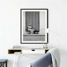 1 Tranh in đen trắng hình người chơi kèn trumpet, tranh treo tường, poster thời trang, trang trí tường, poster phong cách tối giản hiện đại, trang trí phòng khách và phòng ngủ, trang trí phòng tắm, quà tặng lý tưởng, không khung. - Nhiều màu - Xem 3