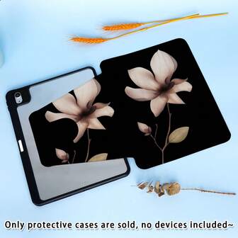 [Vibrant Pad Case] Durable Synthetic Faux Leather 360° Rotating Pad Case | Vibrant Floral & Cocktail Design, Perfect For Air 6, 5, 4, And Pad 10, Pad 11 2025, Pad Air 11/13 2025 M3, Pad Air (M2) 11/13 Inch, Pad Air 4/5/6 10.9inch, Pad Pro 11 Inch, Pad Pro 12.9 Inch, Pad 10.2 Inch, Pad 9th/10th Generation And Other Models, Ideal For Travel & Relaxation