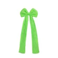 Large Christmas Tree Bow Ornament Plush Green Bow Decoration Holiday Tree Topper And Party Decor - Olive Green - View 6