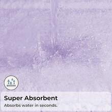 GRANNY SAYS Gray Bathroom Rugs, Bath Mats For Bathroom Non-Slip, Super Soft And Water Absorbent, Microfiber Bath Rugs, Machine Wash Dry, Bath Rugs For Floor, Tub And Shower, 16" X 24" - Lavender - View 5