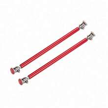 Barra de soporte ajustable de aleación de aluminio universal para labio parachoques y alerón, kit de soporte ajustable delantero y trasero, accesorio decorativo para el estilo de la carrocería del automóvil, longitud ajustable - Multicolor - Ver 17