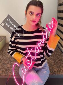 Custom Name Neon Sign, Wedding Decor, Name Neon Sign, Led Neon Sign For Kids, Personalized Gifts, Bedroom Decor, Home Decor USB Led Light, Birthday Gifts, Nursery Sign Nursery Letters Children's Decor Nursery Decor Unique Ideal Gifts For Him Her, For Children's Day, For Father's Day, For Graduation, For Weddings