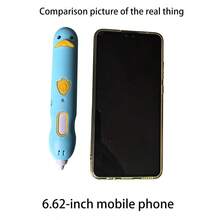 3D打印笔（含3种颜色，236英寸耗材），USB充电，涂鸦手工，圣诞节/生日礼物，适合初学者，女孩生日创意礼物（耗材颜色随机），3D绘图笔，STEAM创意设计笔，3D涂鸦笔 - 彩色 - 查看 7