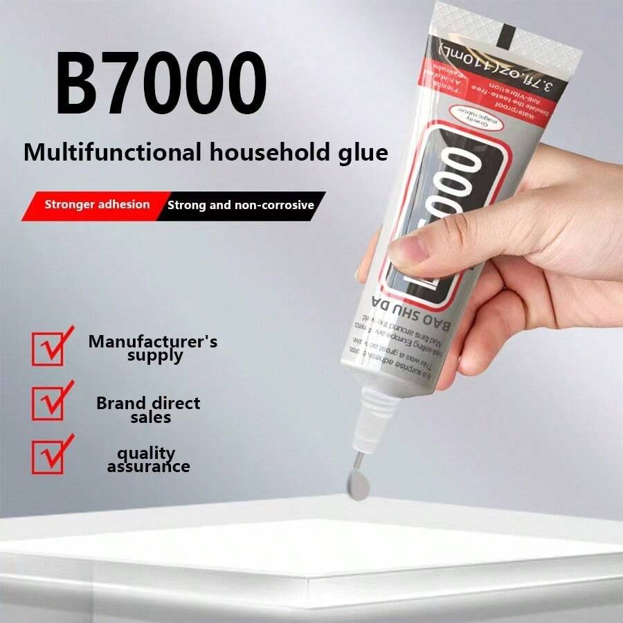 50ml B7000 Jewelry Glue, Strong Adhesive For DIY Handcraft Diamond Inlay Earring Pendant