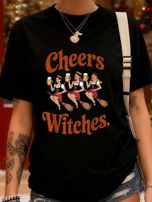 Camisetas femininas - Preto - Ver 8