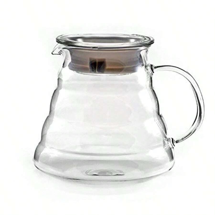 HIWARE 600ml Coffee Server Standard Glass Coffee Carafe Coffee Pot Clear - Por supuesto - Ver 1